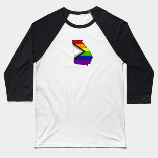 Progress pride flag - Georgia Baseball T-Shirt